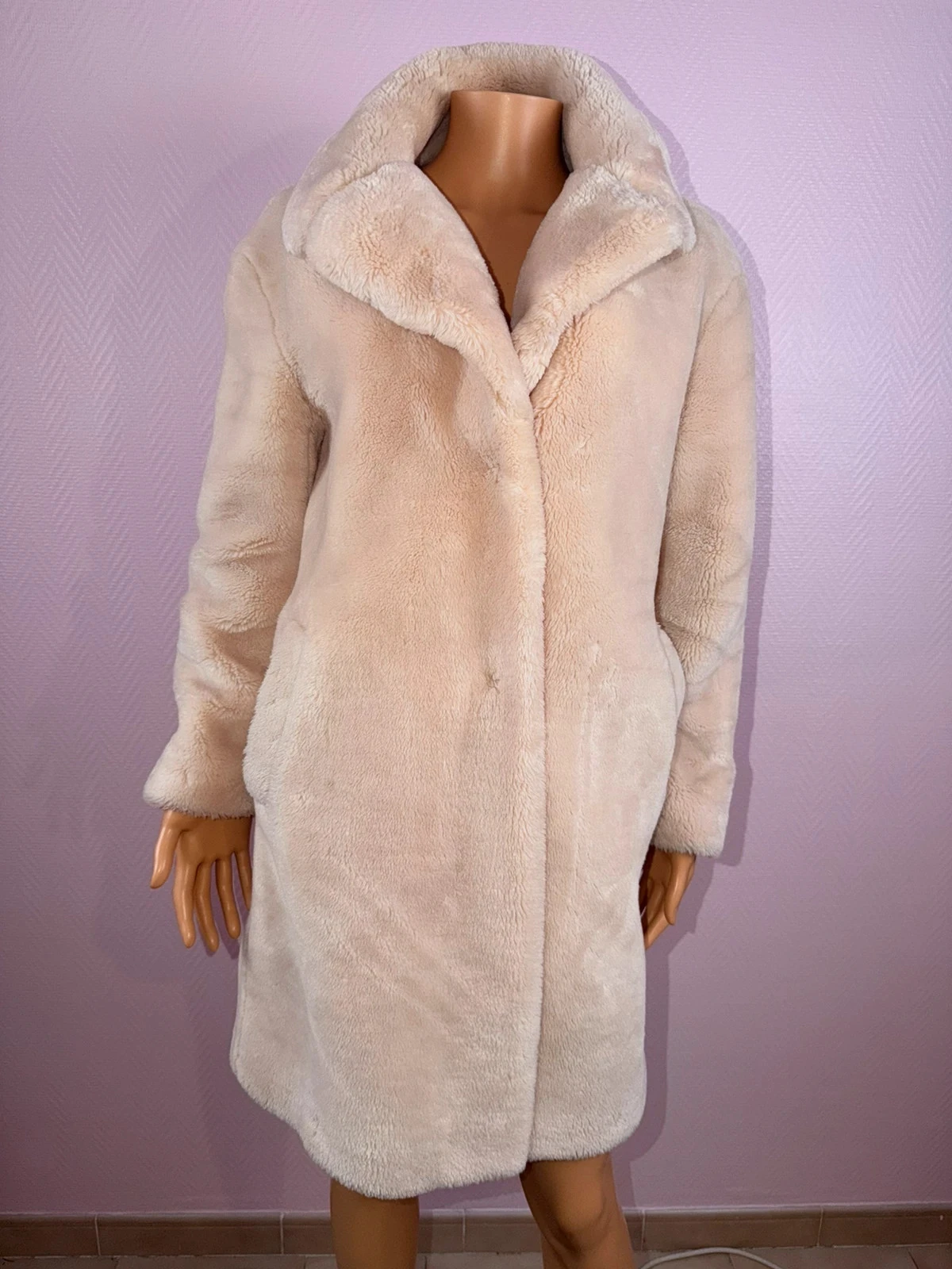 Women's Ba&sh coat size 0 34/36 beige – photo 2